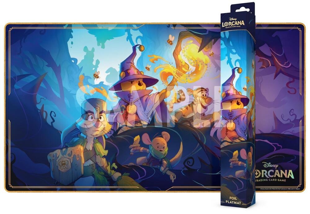 Lorcana Disney Parks Exclusive Winnie The Pooh Foil Mat Hunny image 0