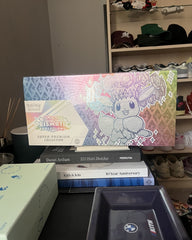 Scarlet and Violet Pokemon Prismatic Evolutions Super Premium Collection Box