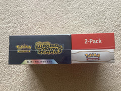 Pokemon Surging Sparks ETB Elite Trainer Box And Booster Bundle Sealed
