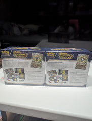 Lot of two Pokemon TCG Surging Sparks Elite Trainer Box - SV08 Factory Sealed