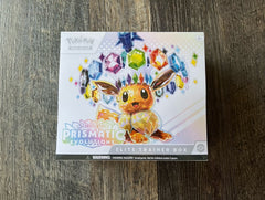 Sealed Pokemon Prismatic Evolutions Elite Trainer Box (ETB)