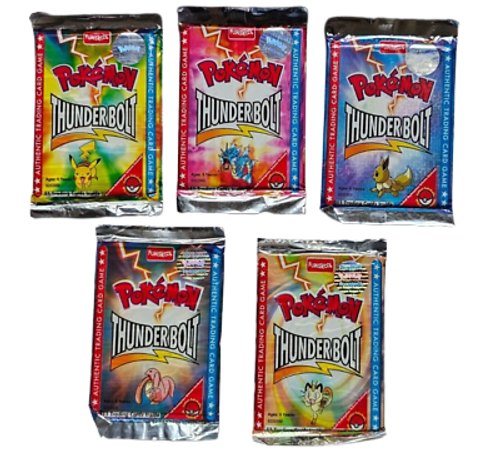 Pokemon Thunderbolt 11 Cards booster pack (Funskool) Random Artwork