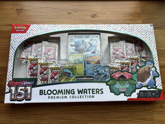 Pokemon TCG Scarlet & Violet 151 Blooming Waters Premium Collection Box - SEALED