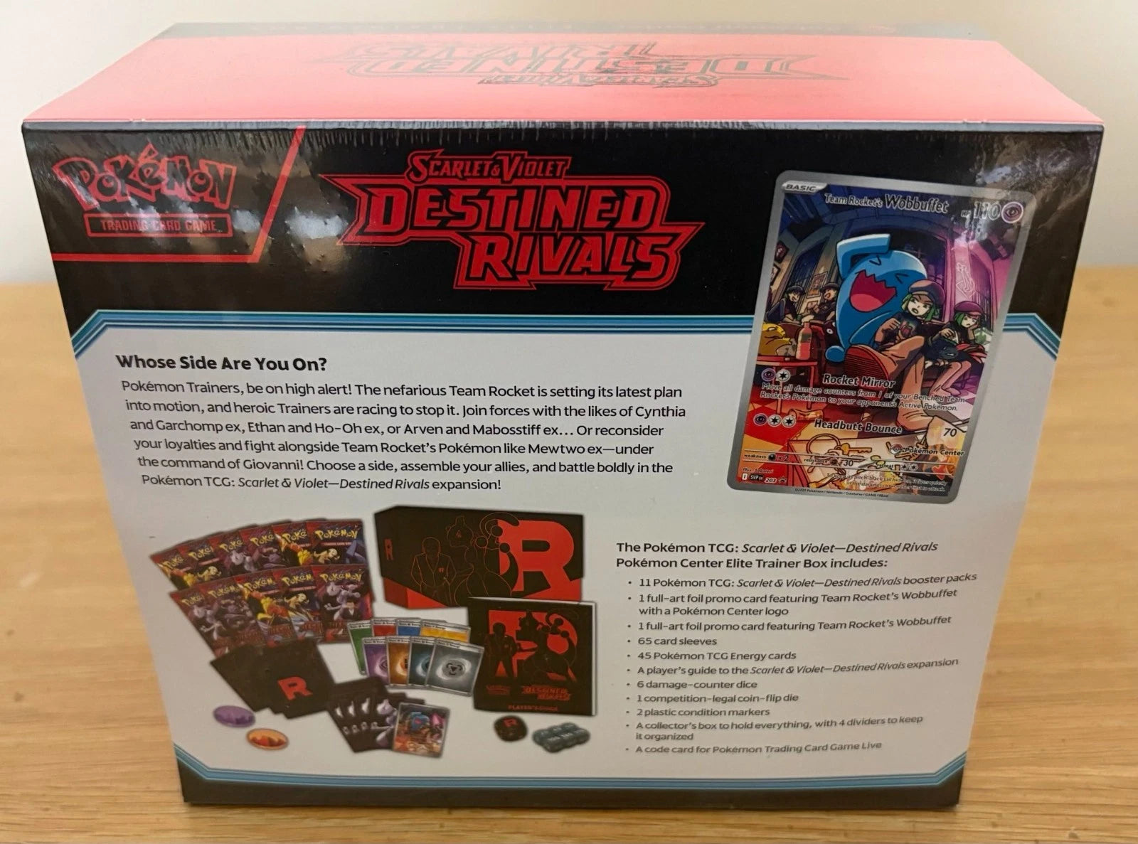 Pokemon TCG: Destined Rivals Pokemon Center Elite Trainer Box ETB - SEALED