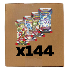 Sealed Case Scarlet & Violet Sleeved Pack