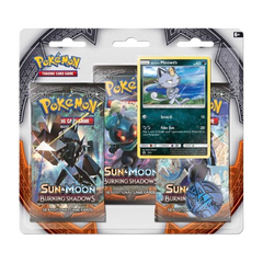 Sun & Moon Burning Shadows Alolan Meowth 3-Pack Blister