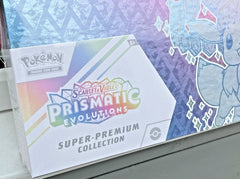 POKEMON TCG SCARLET & VIOLET PRISMATIC EVOLUTIONS SUPER PREMIUM COLLECTION "NEW*