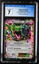 Rayquaza EX XY66 Black Star Promos - 2015 Pokemon - CGC 7