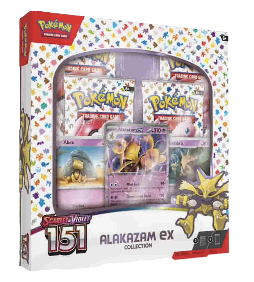 Scarlet & Violet - 151 Collection Alakazam EX Box - Pokemon TCG