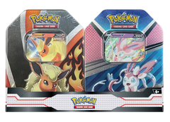 Pokémon Trading Card Game: Flareon & Syleveon Tin Bundle