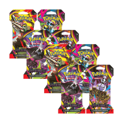 Pokemon Mega Evolution - Pitch Black Sleeved Booster 8-Pack Bundle