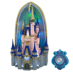 2026 Hallmark Keepsake Disney Cinderella Castle Tree Topper image 0