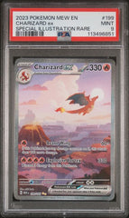 Charizard ex 199/165 Scarlet & Violet 151 - 2023 Pokemon - PSA 9