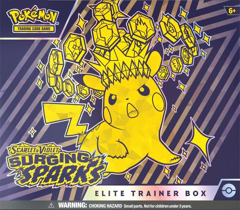 Surging Sparks Elite Trainer Box – SV08