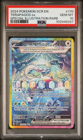 Terapagos ex 170/142 Stellar Crown - 2024 Pokemon - PSA 10