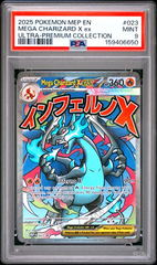 Mega Charizard X ex #023 - Ultra-Premium Collection - 2025 Pokemon - PSA 9