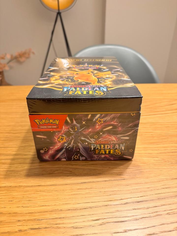 Pokémon Paldean Fates Booster Bundle Display