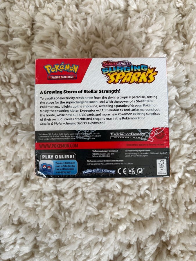 Pokemon Surging Sparks Booster Box