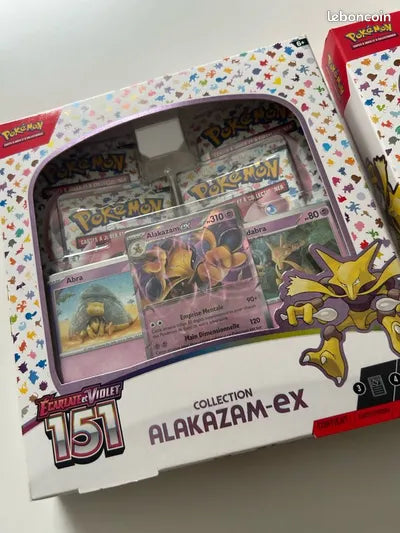 Pokemon TCG Scarlet & Violet 151 Alakazam Ex Collection NEW SEALED wear bOX