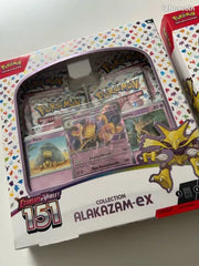 Pokemon TCG Scarlet & Violet 151 Alakazam Ex Collection NEW SEALED wear bOX