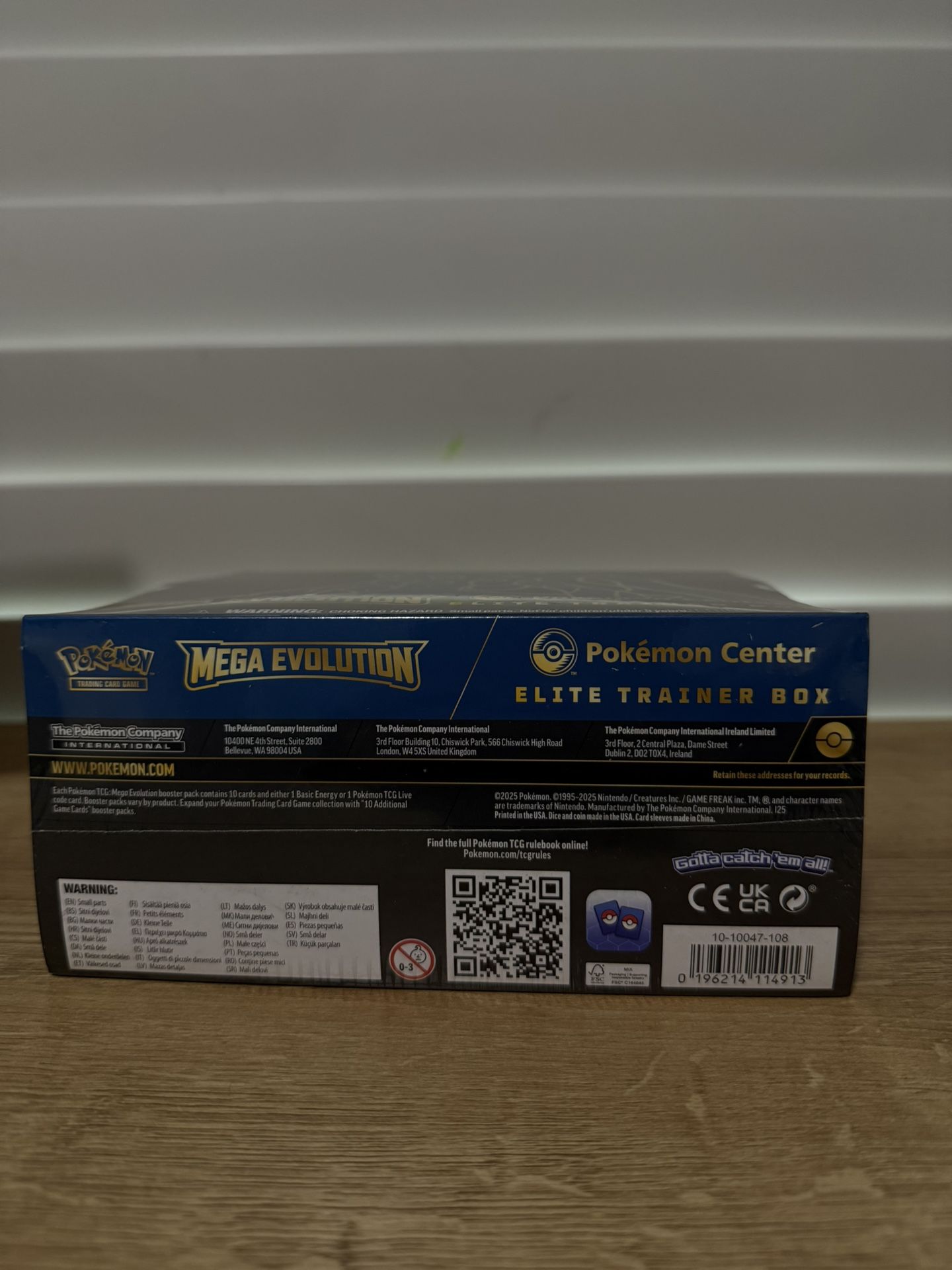Pokemon Center Mega Evolution ETB (Lucario/Gardevoir)