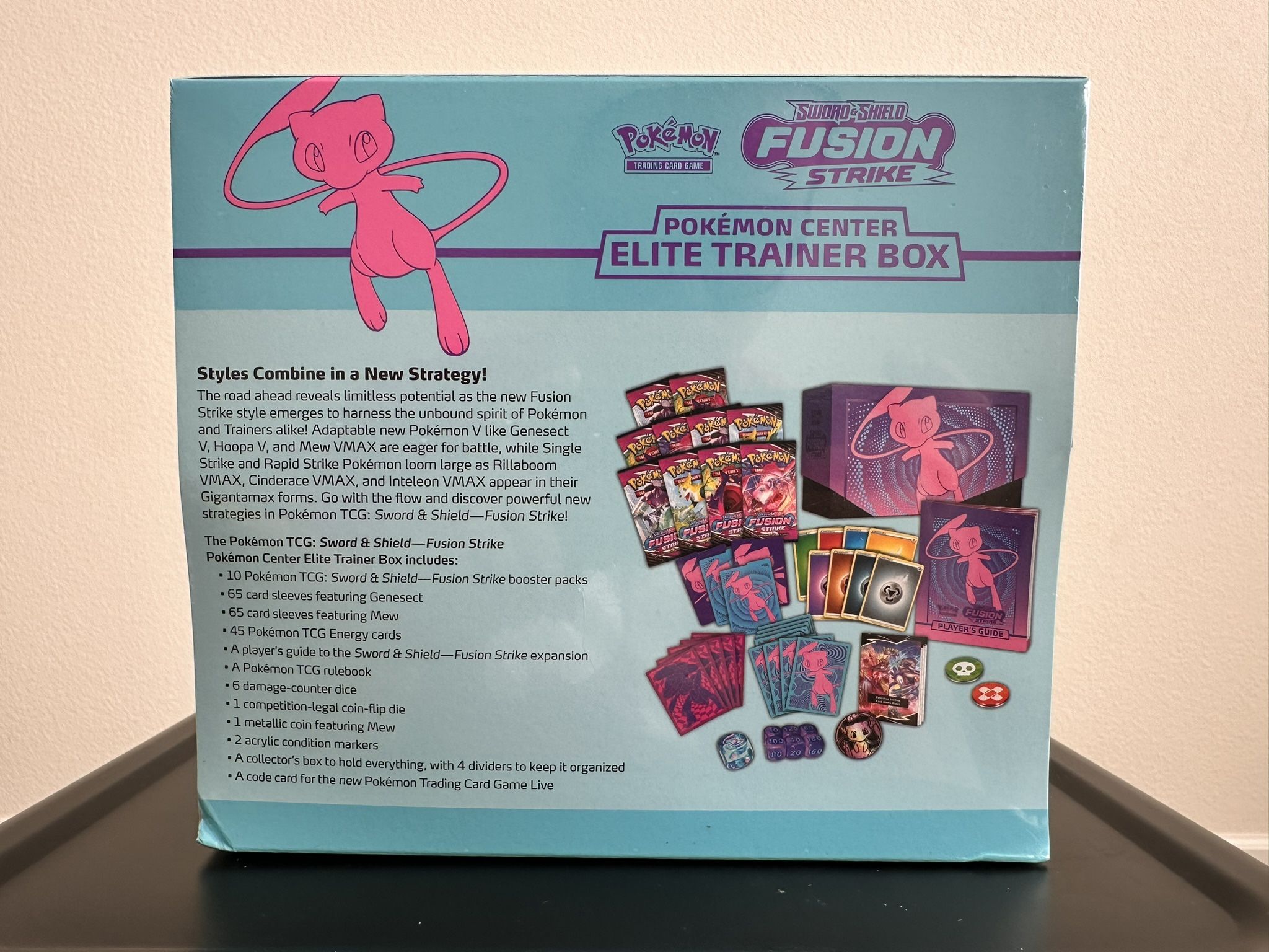 Fusion Strike Pokémon Center Elite Trainer Box