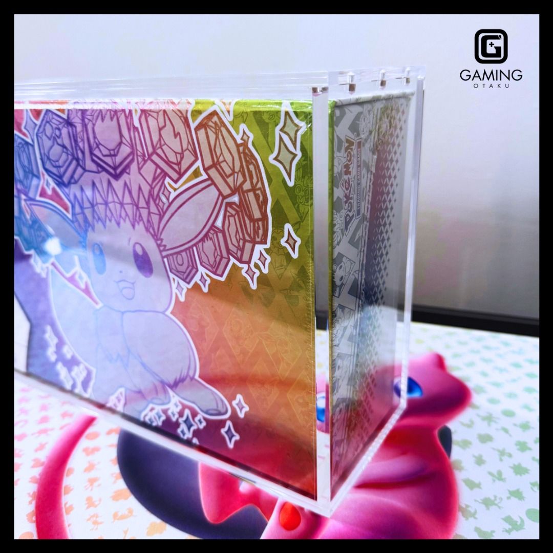 In Stock] Prismatic Evolutions Eevee Super-Premium Collection Acrylic Case