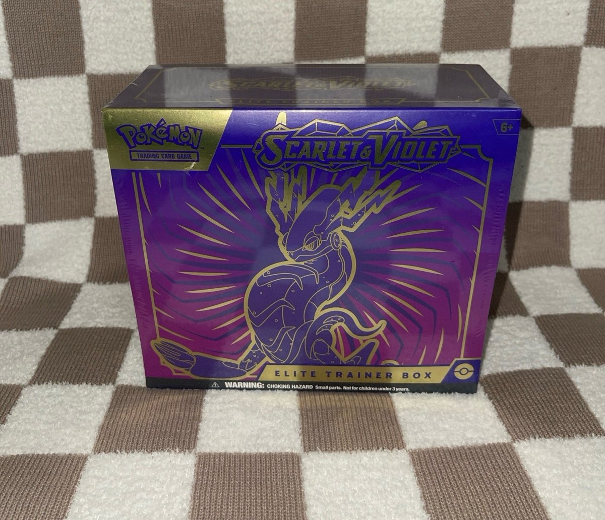 Pokémon TCG: Scarlet and Violet Elite Trainer Box - Miraidon Purple