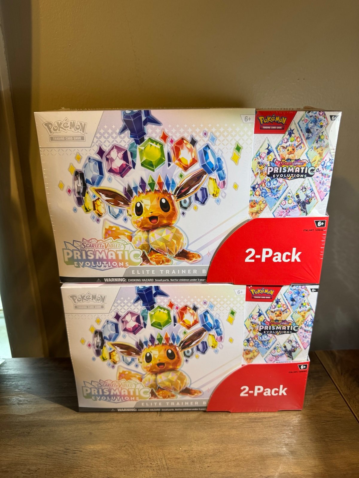 Pokemon Prismatic Evolutions Costco Bundle (Lot of 2)