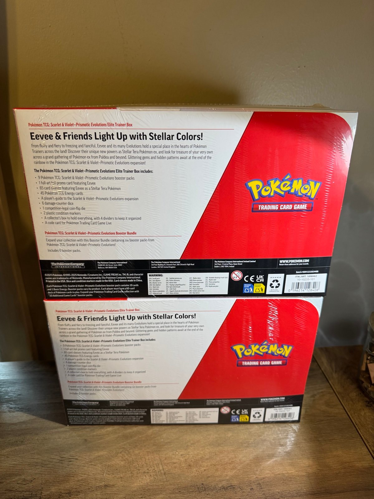 Pokemon Prismatic Evolutions Costco Bundle (Lot of 2)