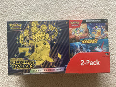Pokemon Surging Sparks ETB Elite Trainer Box And Booster Bundle Sealed