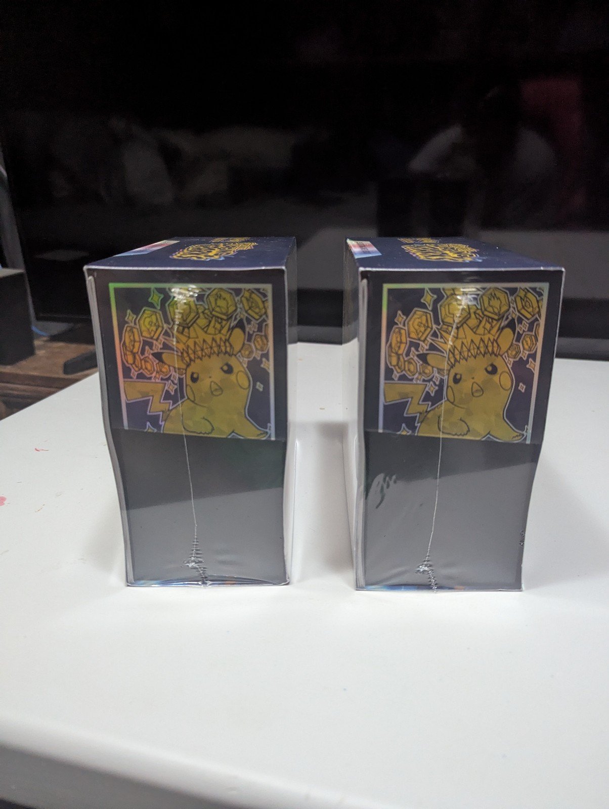 Lot of two Pokemon TCG Surging Sparks Elite Trainer Box - SV08 Factory Sealed