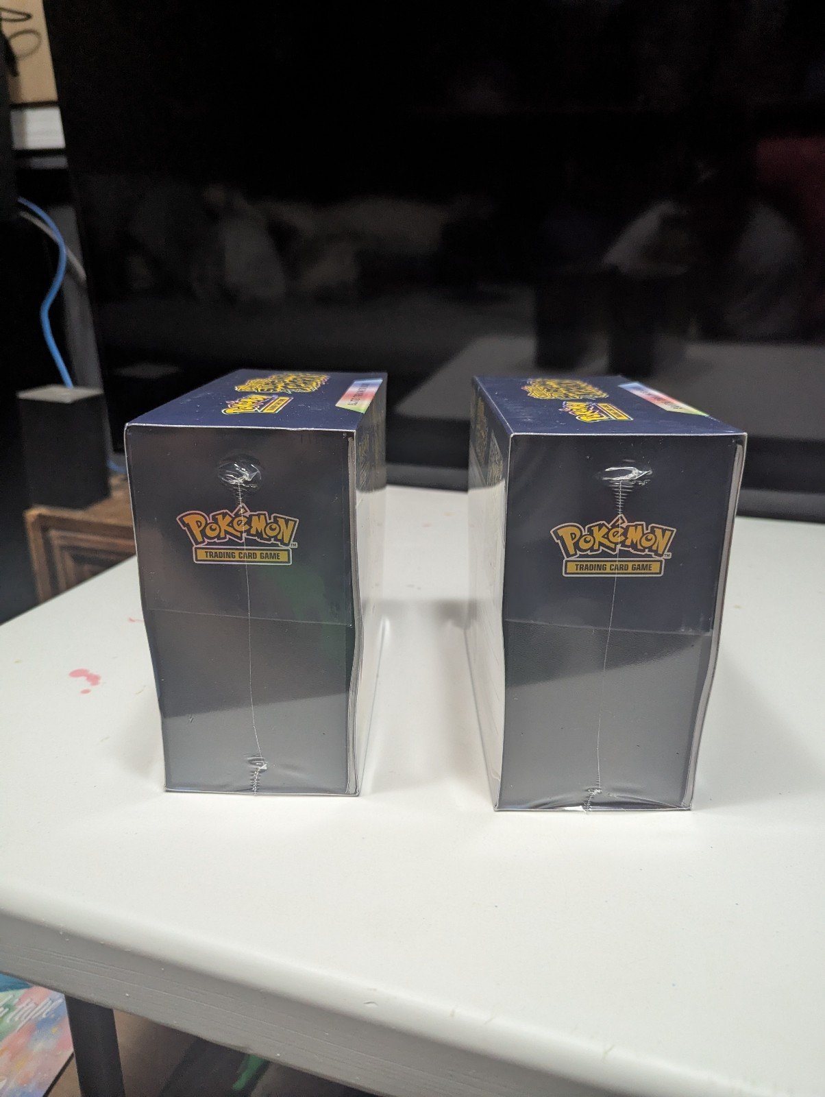 Lot of two Pokemon TCG Surging Sparks Elite Trainer Box - SV08 Factory Sealed