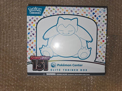 Pokémon TCG NEW SEALED!! Pokémon 151 Pokémon center ETB ELITE TRAINER BOX