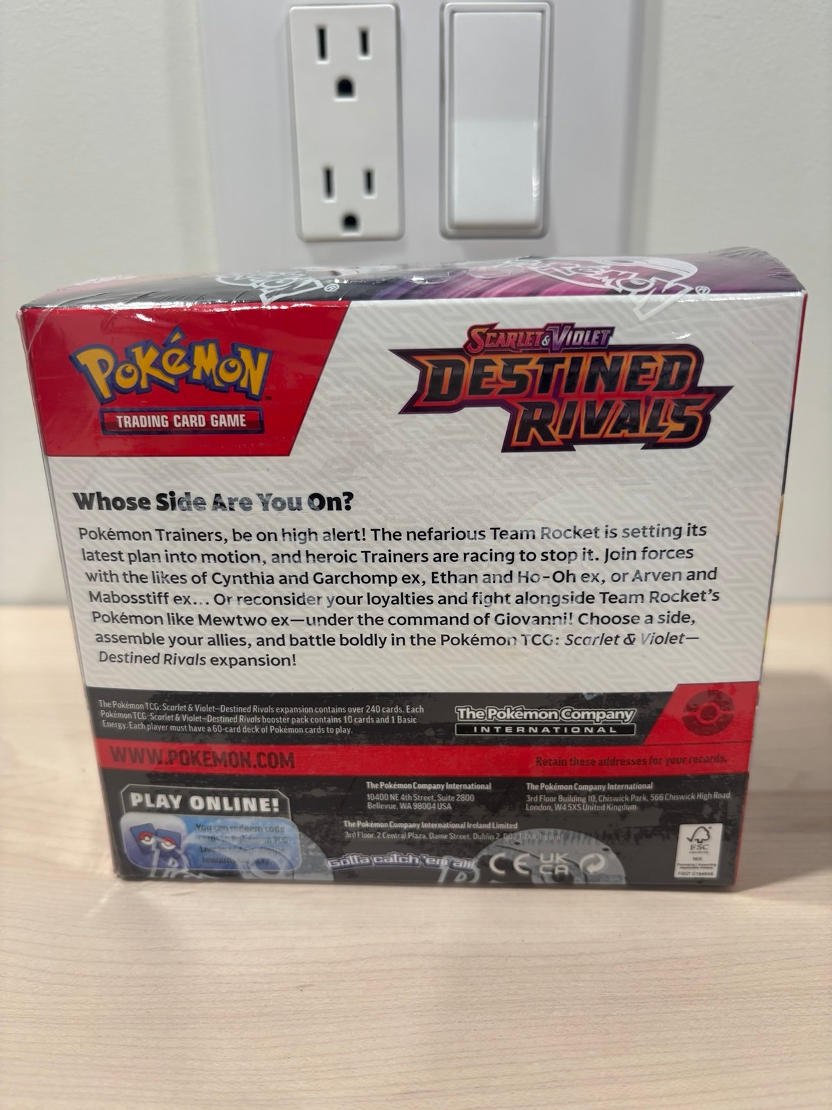 Pokemon Destined Rivals Booster Box