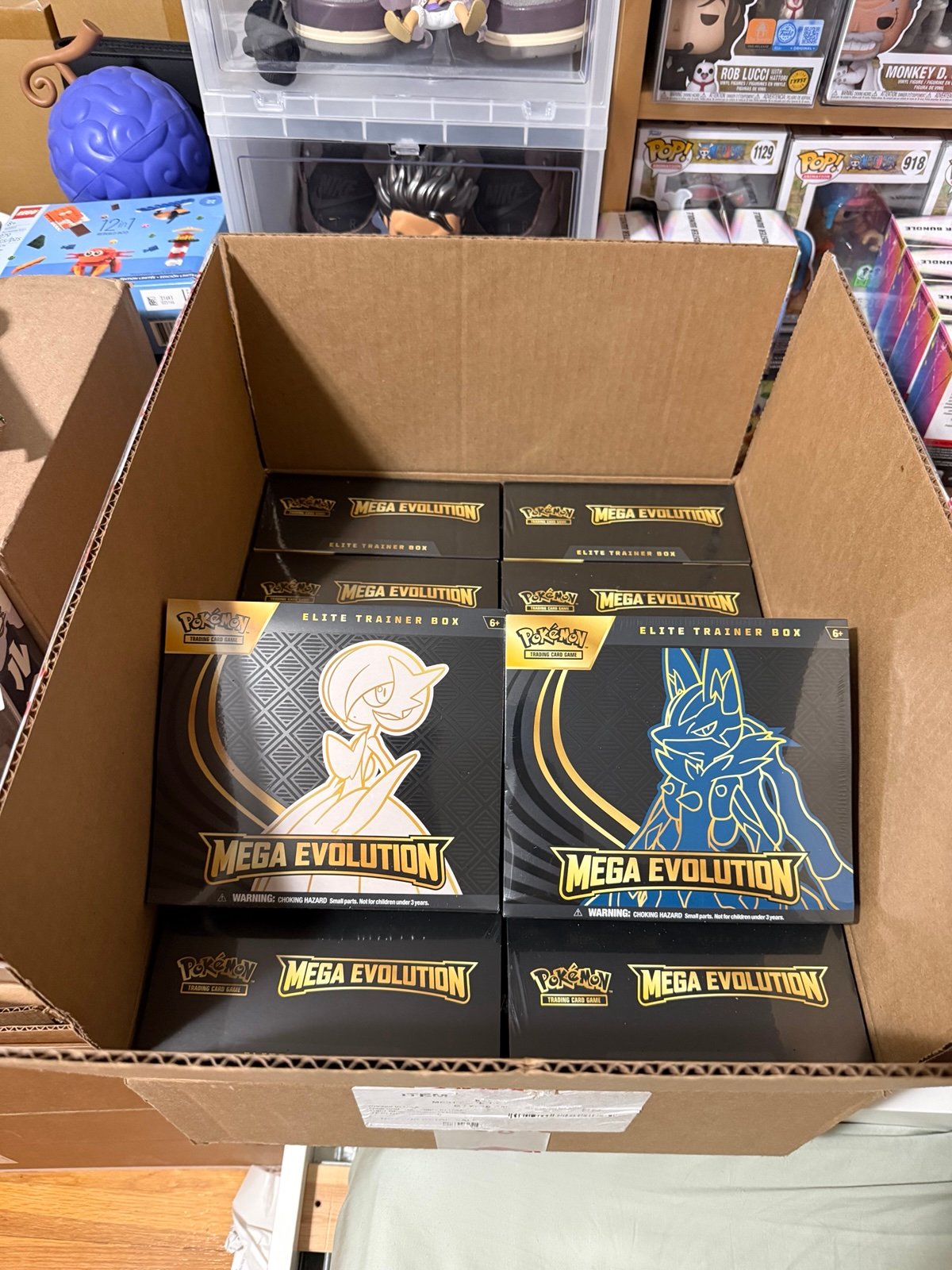 Mega Evolution Elite Trainer Box display case (x10 ETB)