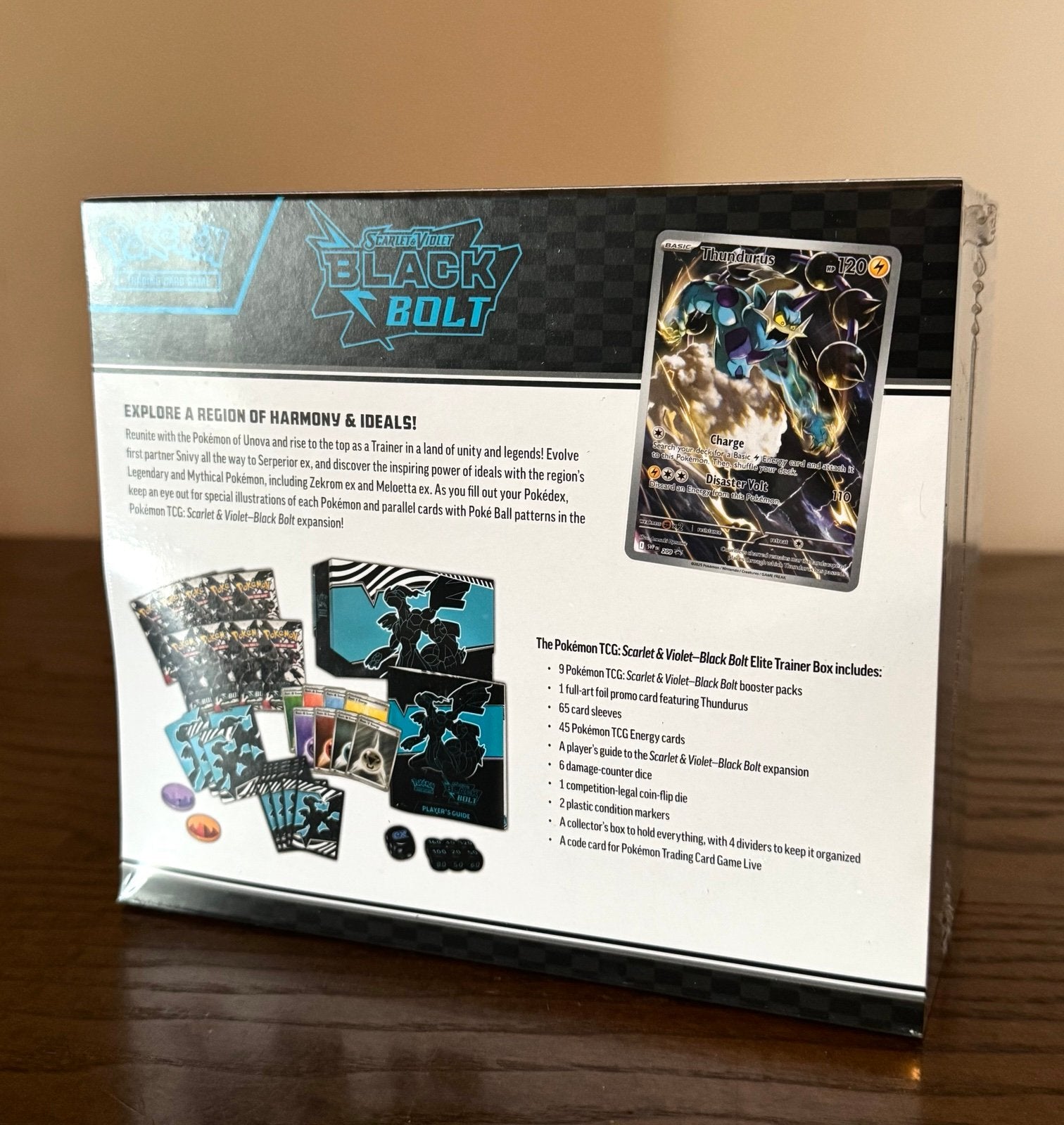 Pokemon TCG: Black Bolt ETB Elite Trainer Box