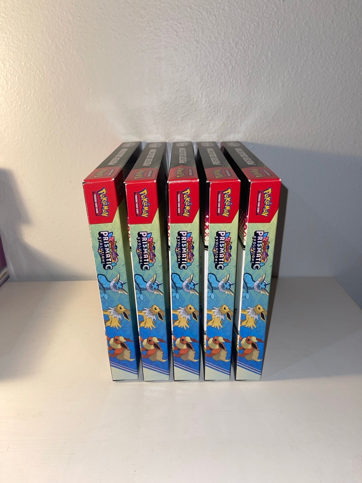 Pokemon TCG Prismatic Evolutions Poster Collections (5)