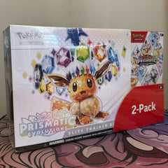 Pokémon TCG: Scarlet & Violet Prismatic Evolutions Costco 2-Pack - NEW - SEALED