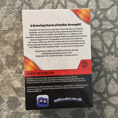 Pokémon surging sparks booster bundle.