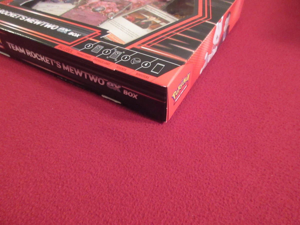 Pokemon TCG Team Rocket's Mewtwo EX Box - Destined Rivals - NEW, FACTORY SEALED