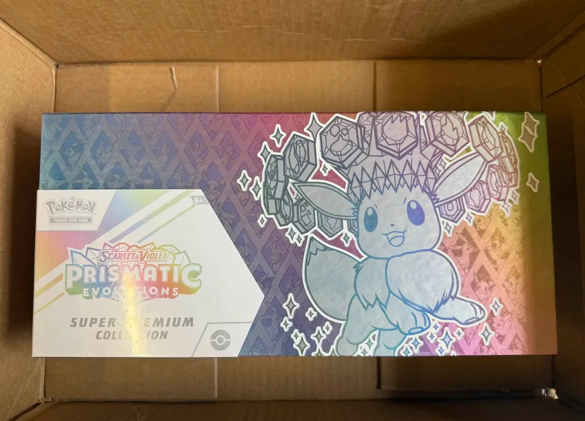 Pokemon Scarlet and Violet SV8.5 Prismatic Evolutions Super-Premium Collection