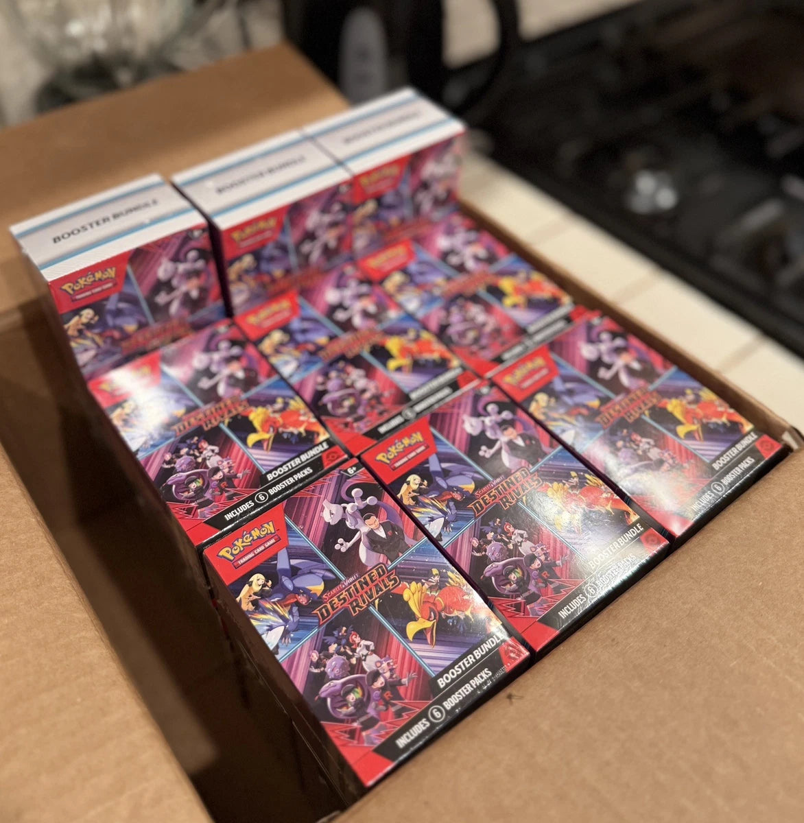 Pokemon TCG Destined Rivals Booster Bundle FACTORY SEALED