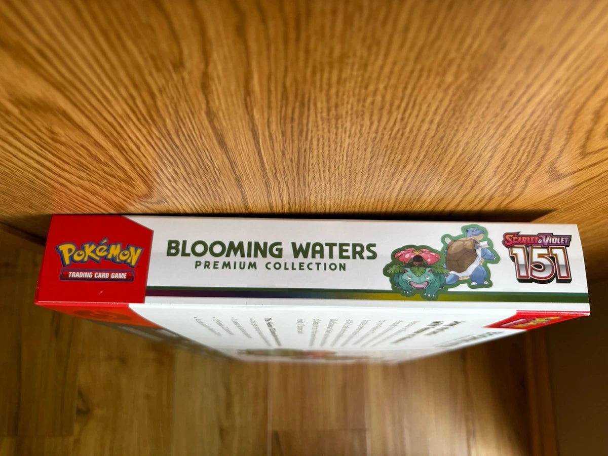 Pokemon TCG Scarlet & Violet 151 Blooming Waters Premium Collection Box - SEALED