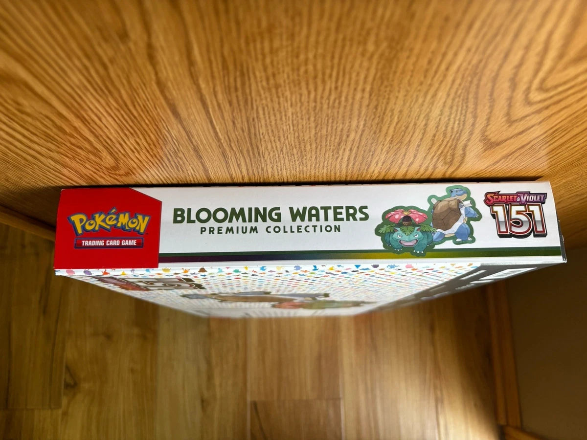 Pokemon TCG Scarlet & Violet 151 Blooming Waters Premium Collection Box - SEALED