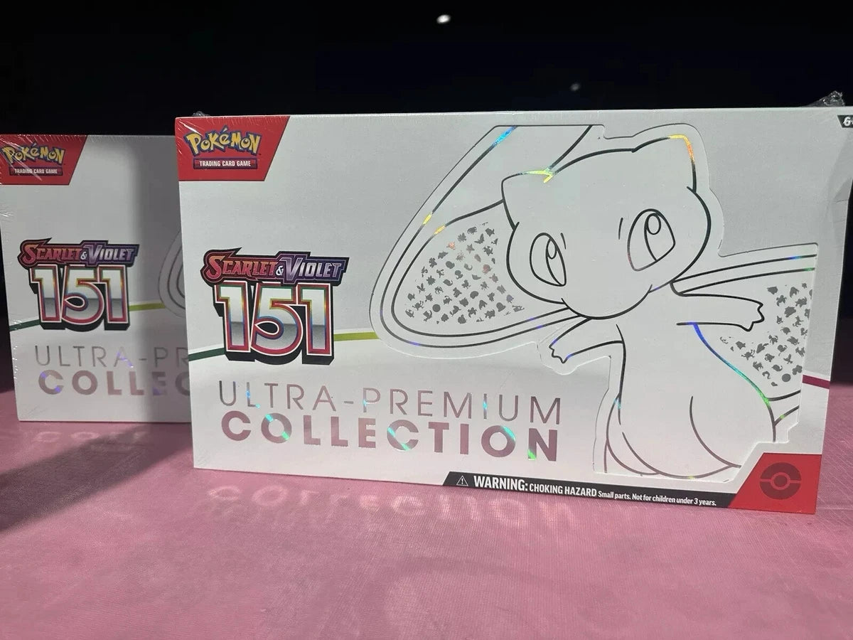 SEALED Pokemon TCG Scarlet & Violet 151 Ultra Premium Collection Box UPC and NEW