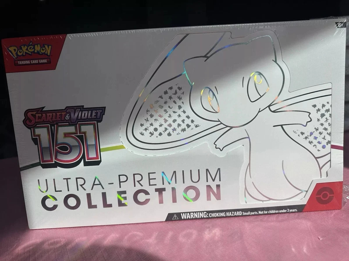 SEALED Pokemon TCG Scarlet & Violet 151 Ultra Premium Collection Box UPC and NEW