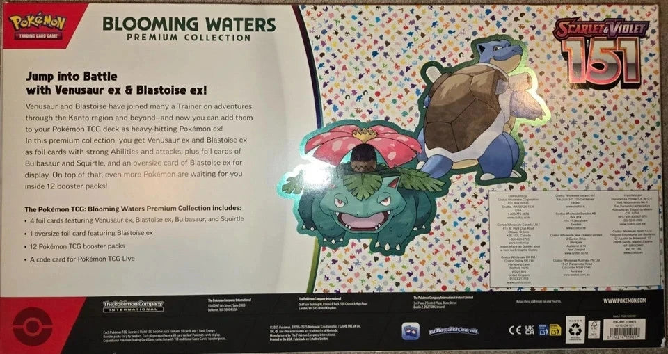 Pokemon TCG Scarlet & Violet 151 Blooming Waters Premium Collection BRAND NEW