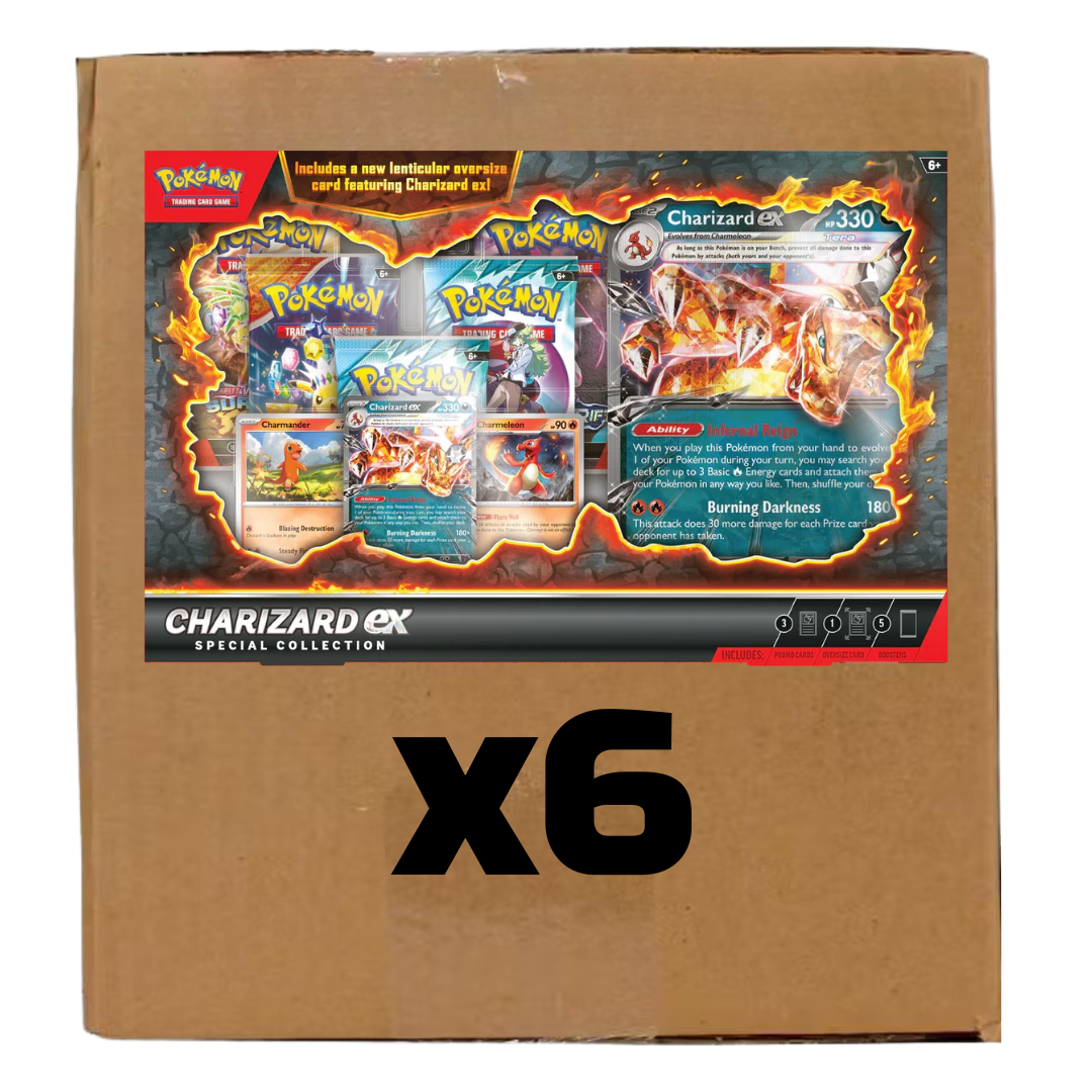 Sealed Case Charizard EX Special Collection Box