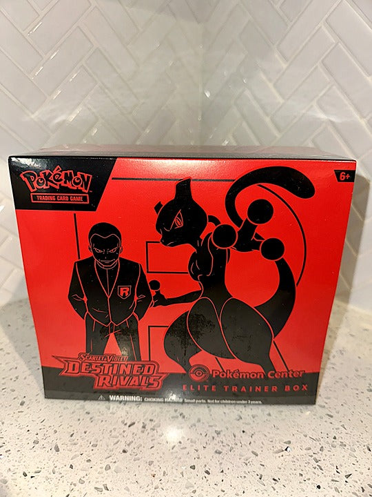 Pokemon Center Exclusive Destined Rivals - ETB Elite Trainer Box -